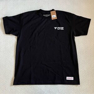 NWT Mitchell & Ness Fanatics One Short-Sleeve Tee Shirt in Black